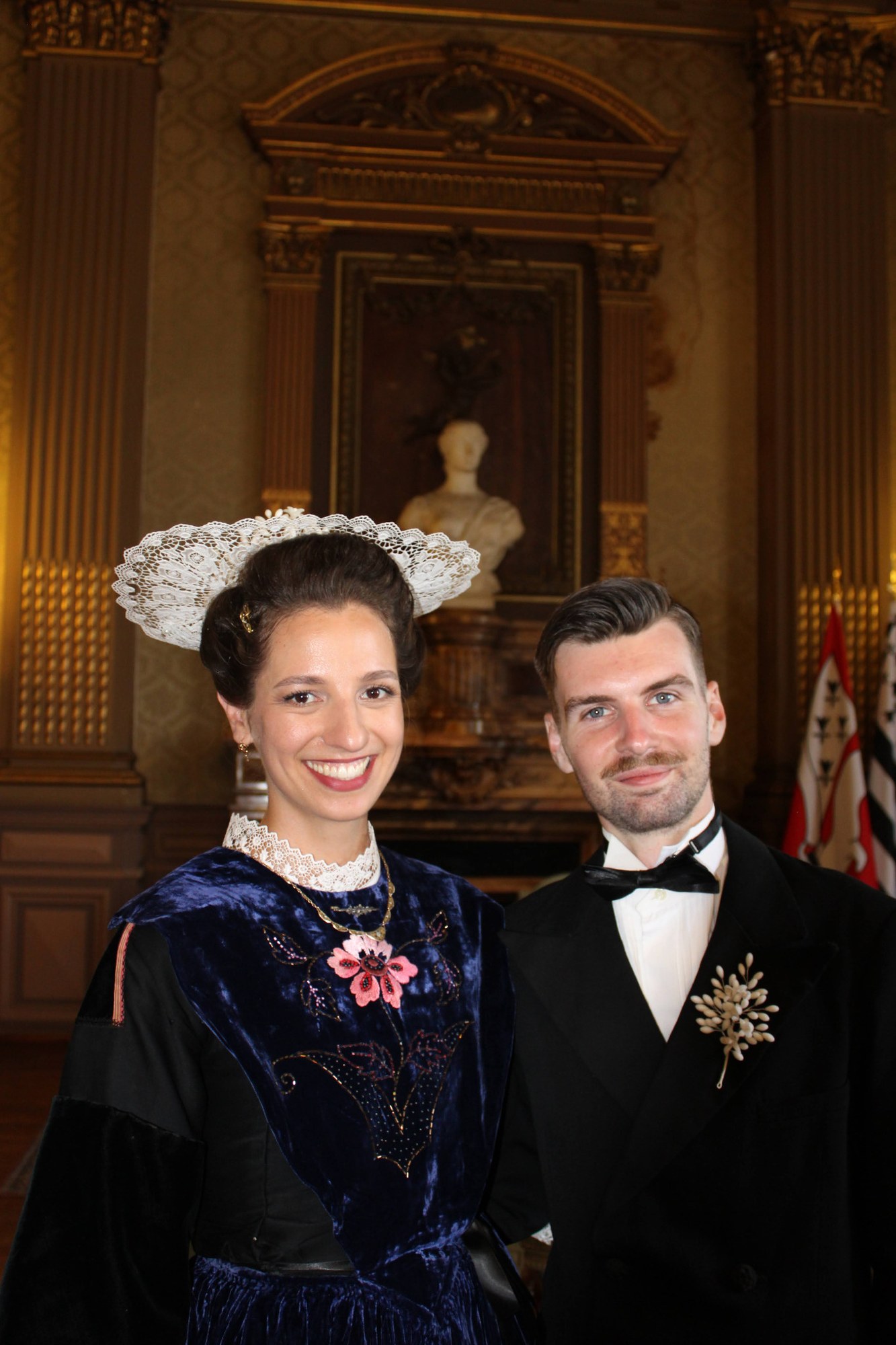 Romane Caunegre-Thierry, Majesté d’Arvor 2026, accompagnée de son cavalier